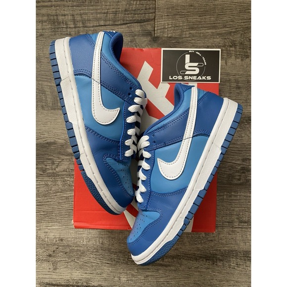Size 4y,- Nike Dunk Low‎ Dark Marina Blue main image 4